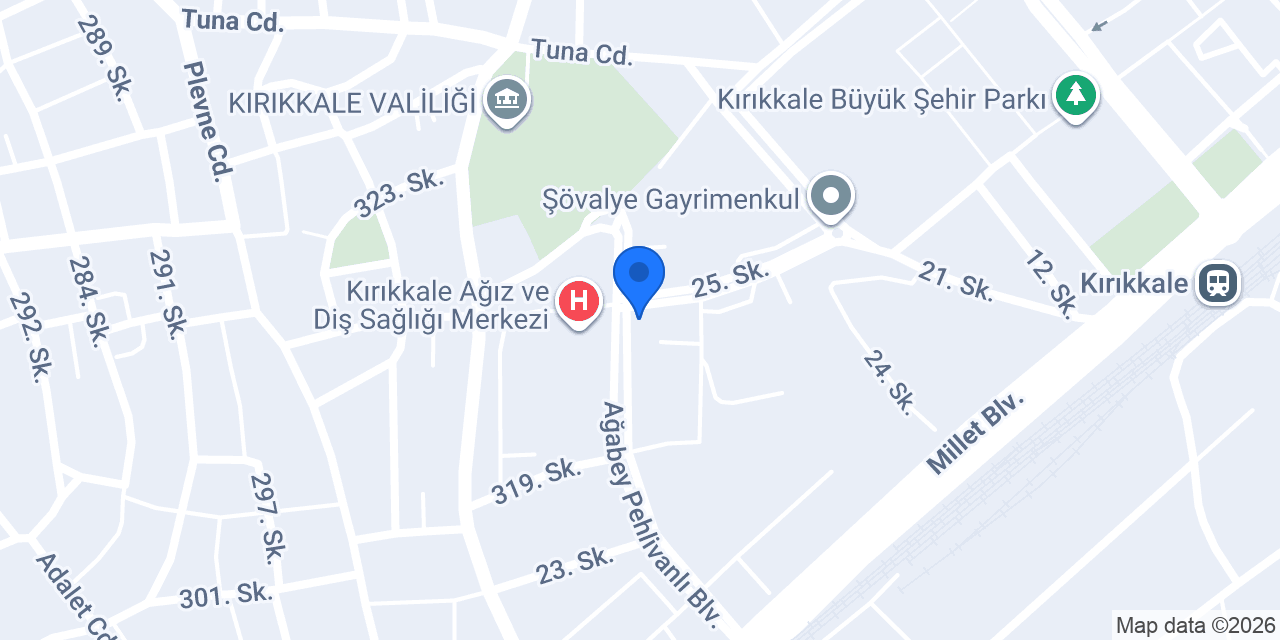 TAKSİ DURAĞI konumu