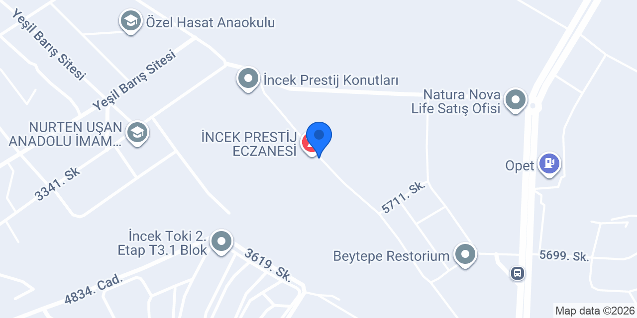Bulut Veteriner Kliniği konumu