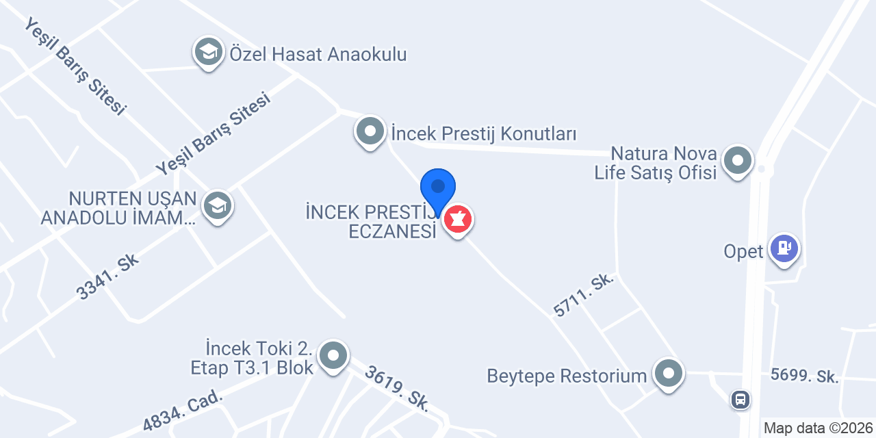 BAŞKENT GURME ET konumu