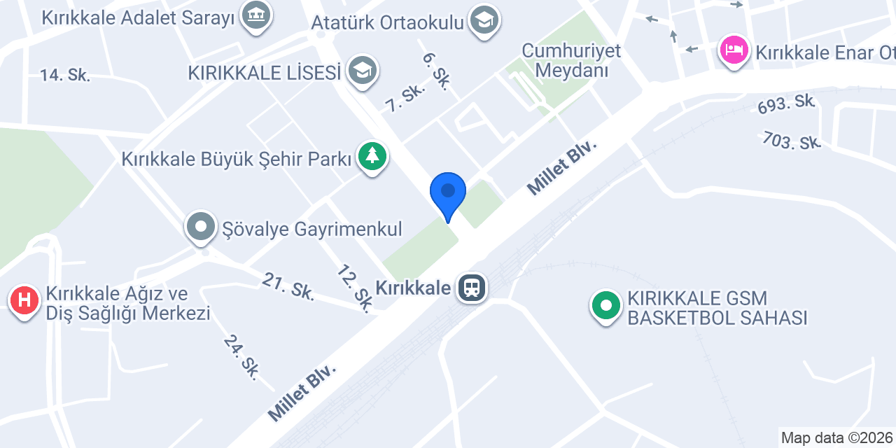 Kırıkkale Unlu Mamulleri konumu