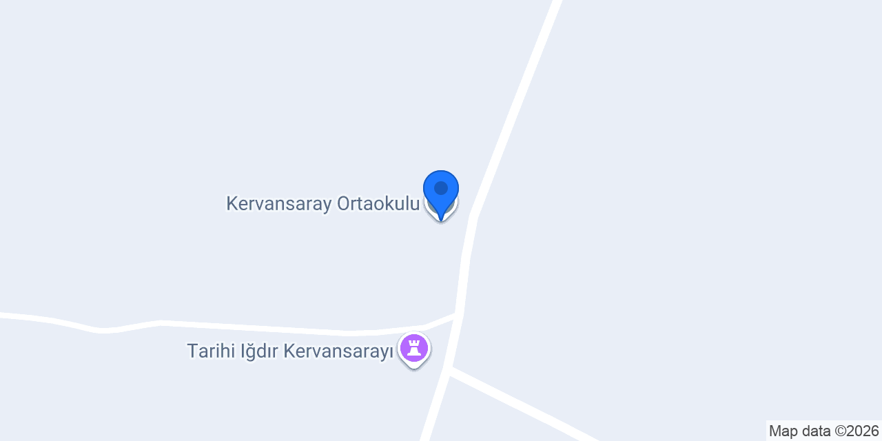 Kervansaray Ortaokulu konumu