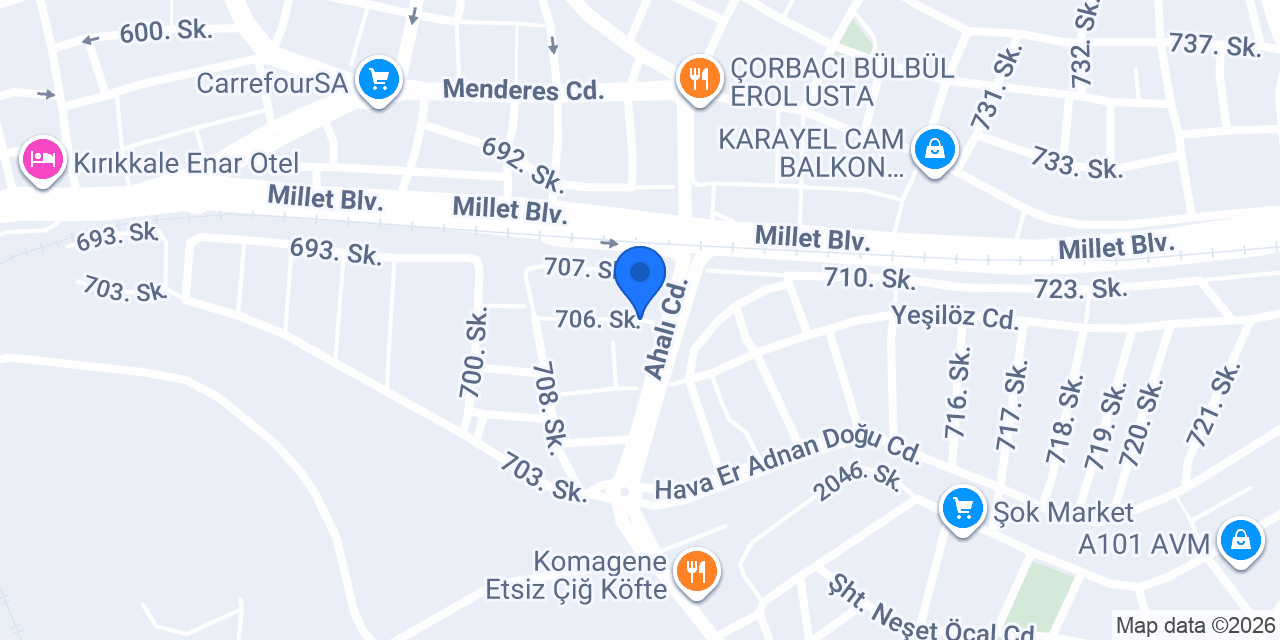 MURATGÜL HAFRİYAT konumu