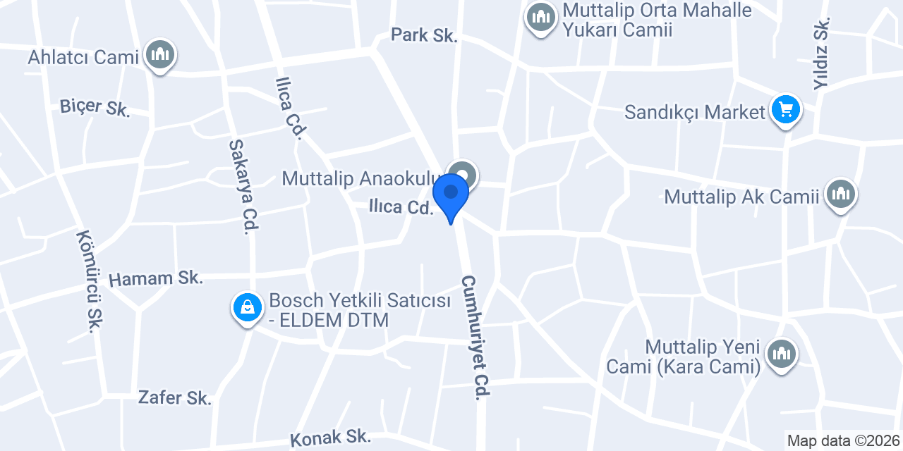 Köfteci HAKAN konumu
