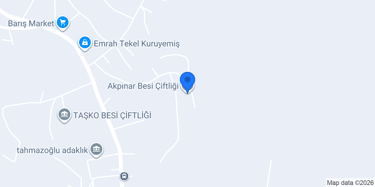 Akpınar Besi Çiftliği konumu