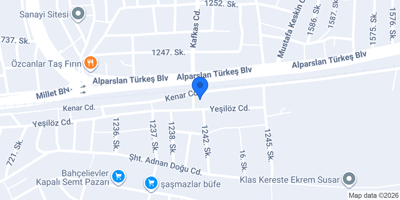 Boran Taksi konumu