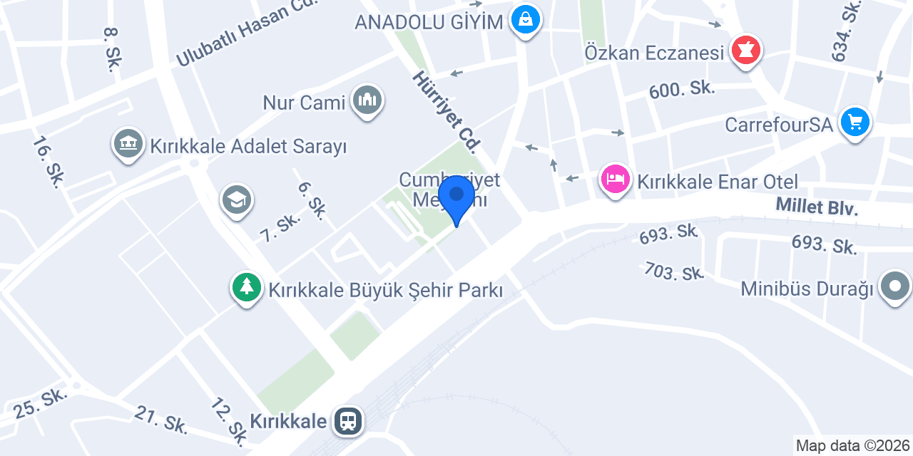 KONAK TAKSİ MEYDAN 7/24 konumu