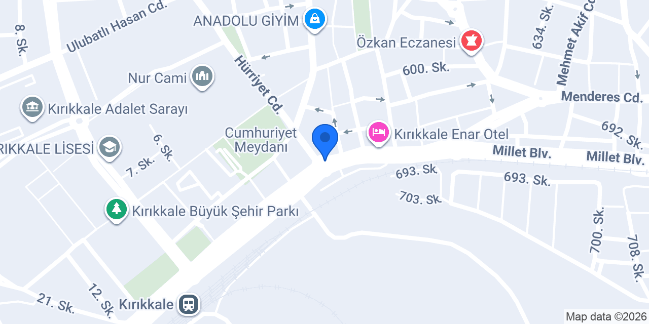 Uyducu Kırıkkale Lazer Elektronik konumu