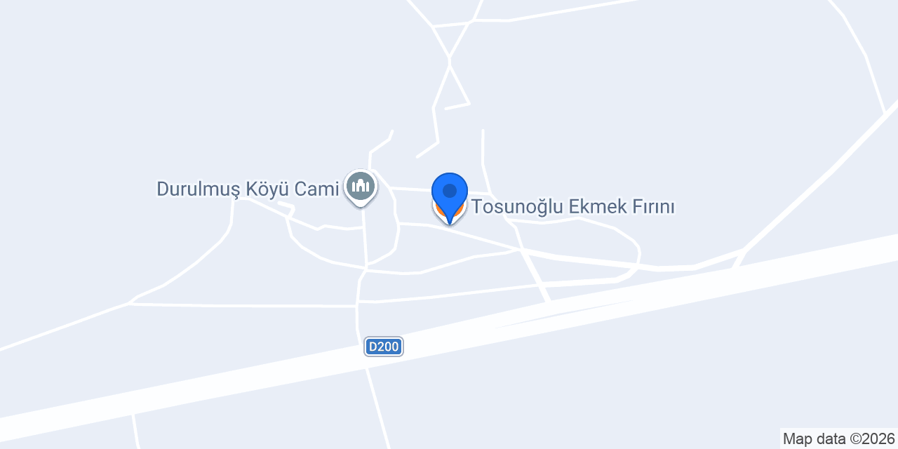 Tosunoğlu Ekmek Fırını konumu