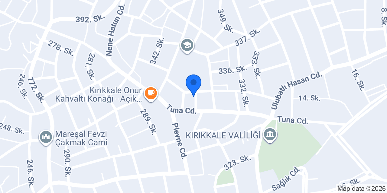 Ptt-merkez Şubesi konumu