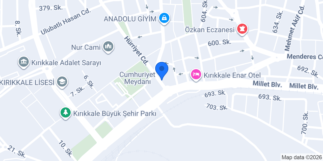 AKV Enerji & Bilişim konumu