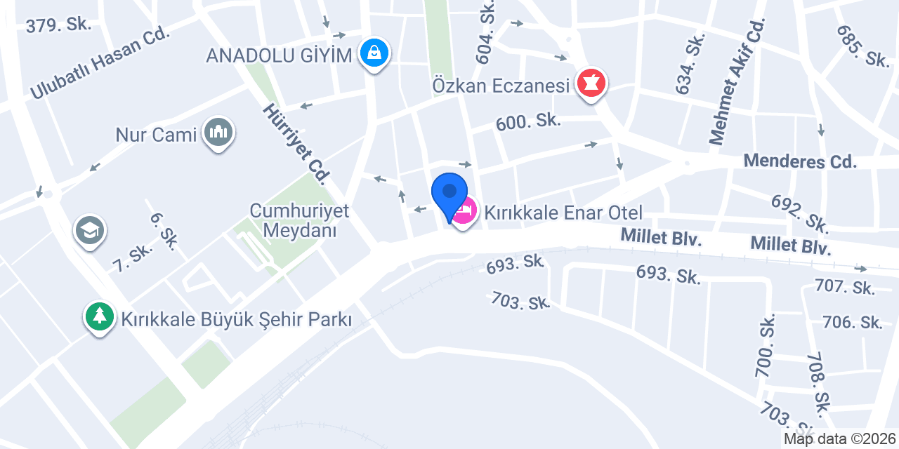 GÜNER KURYE DAĞITIM konumu