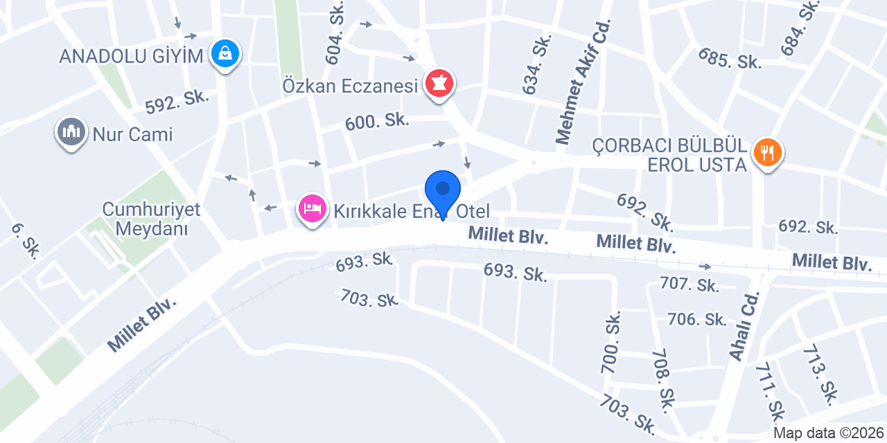 Meyhoş Kebap Salonu konumu