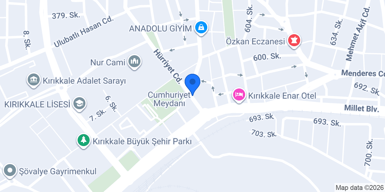Meydan Kebap konumu
