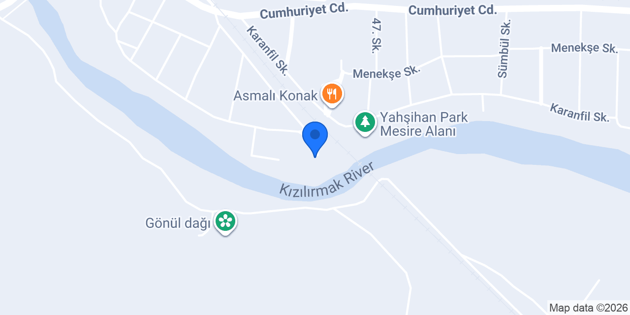 Cevi Derya Saklı Bahçe konumu