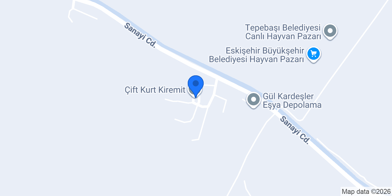 Çift Kurt Kiremit konumu