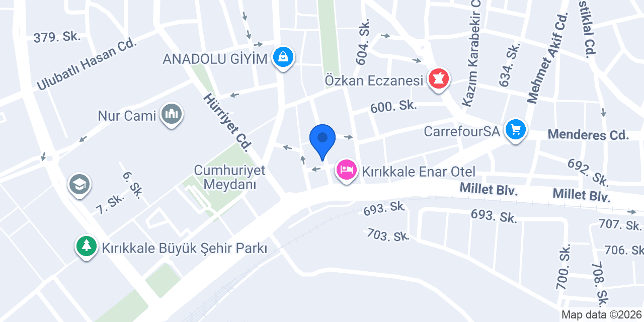 Vıp Veterinerlik konumu