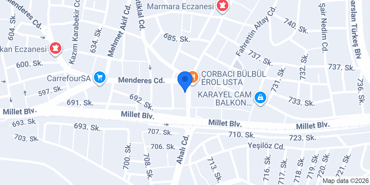 Kırıkkale halı dünyası konumu