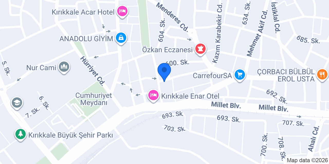 Öz Karadeniz Balıkçılık konumu