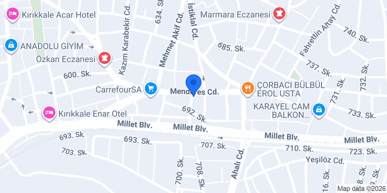 Serüven Turizm konumu