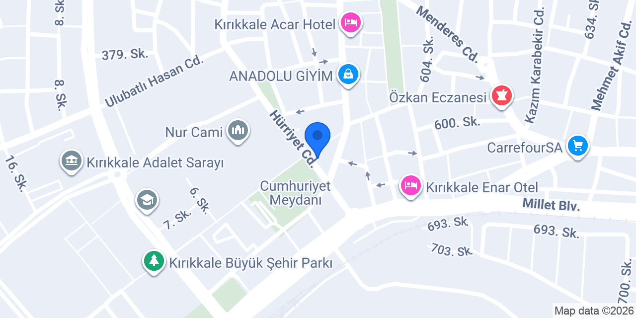 Ekol İşitme Merkezi konumu