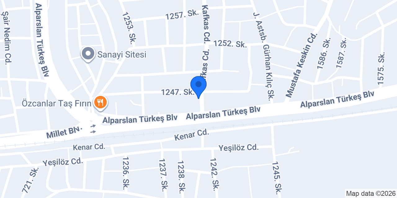 Aydınlar Market konumu