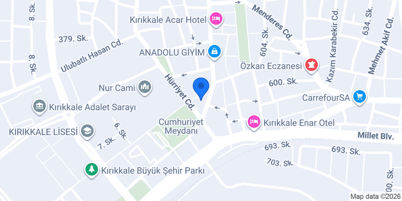 Dr. Tacettin Silsüpür konumu