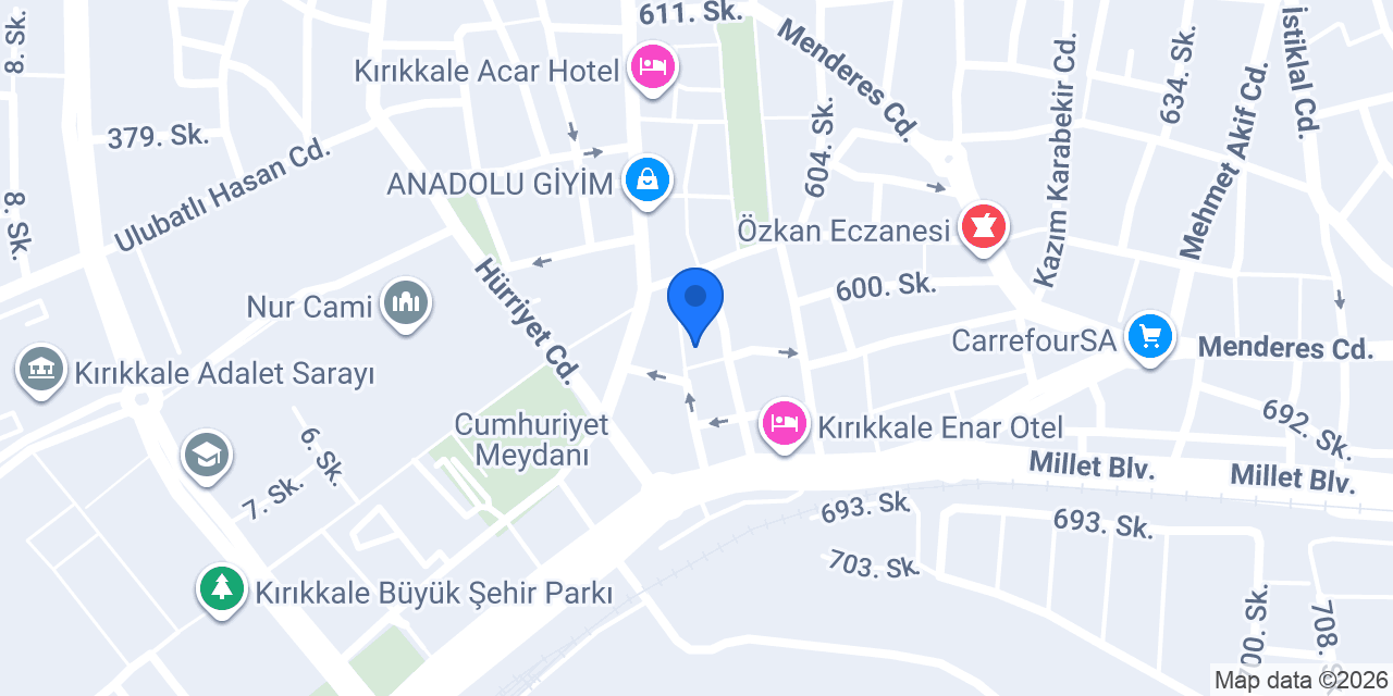 Yakup Usta'nın Sofrası konumu