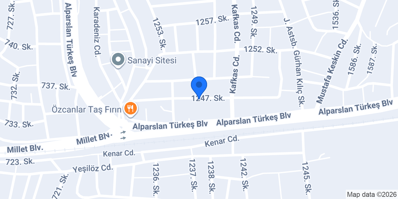 HALİT PEKGÖZ HAFRİYAT konumu