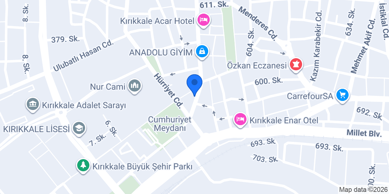 Güneyler Çiçekçilik ve Hediyelik Eşya konumu