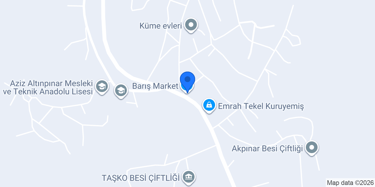 Barış Market konumu