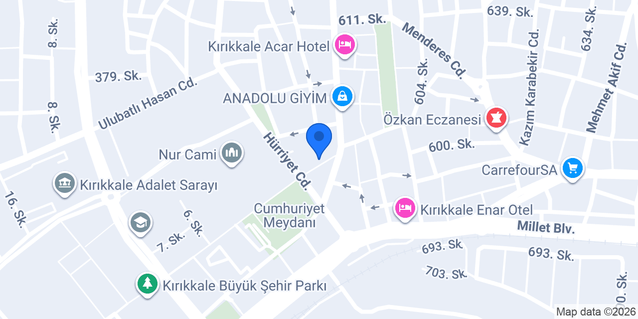 ARDIÇ KIRTASİYE konumu