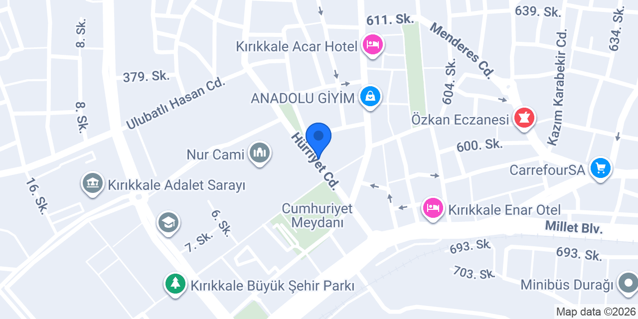 SURA MEDİKAL konumu