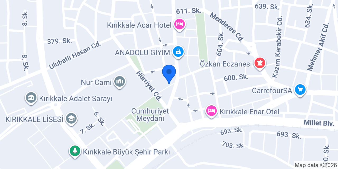 BİLİM KIRTASİYE konumu