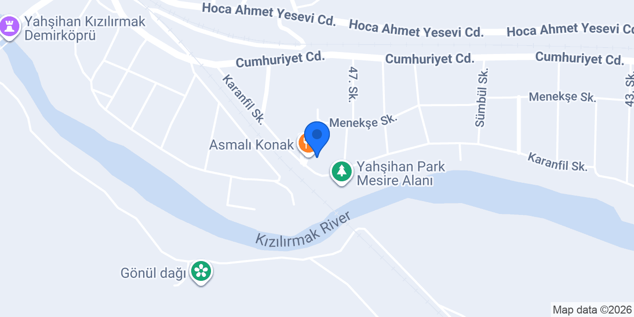 Asmalı Konak konumu
