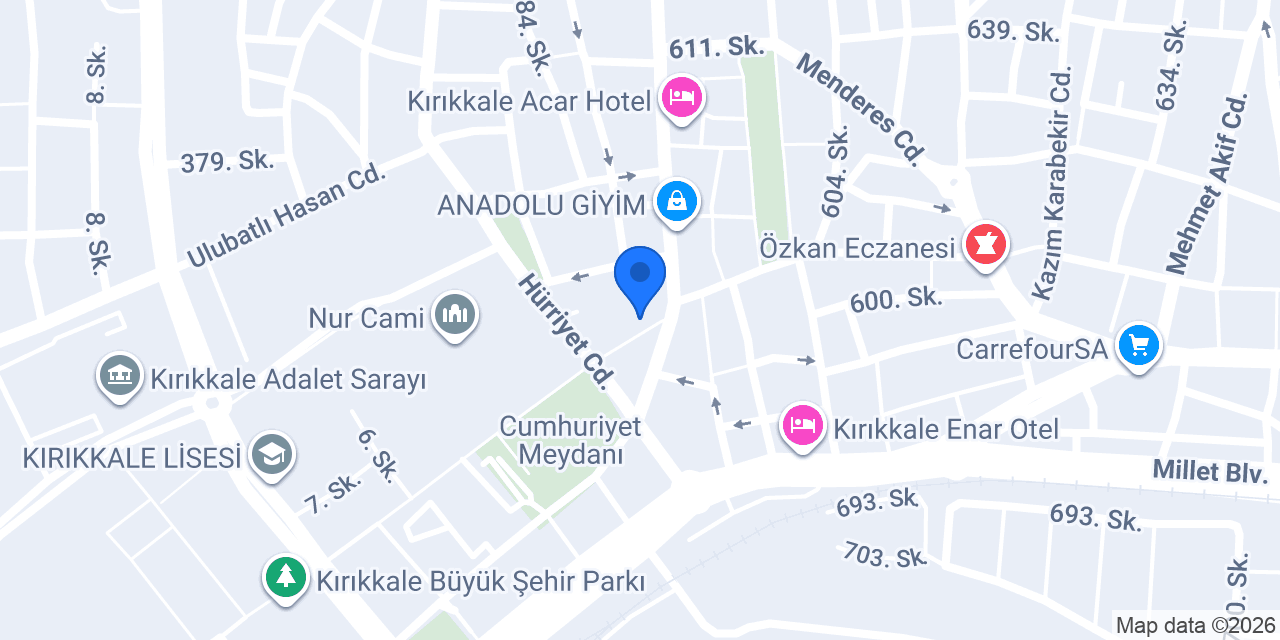 Oruçlar Beko konumu