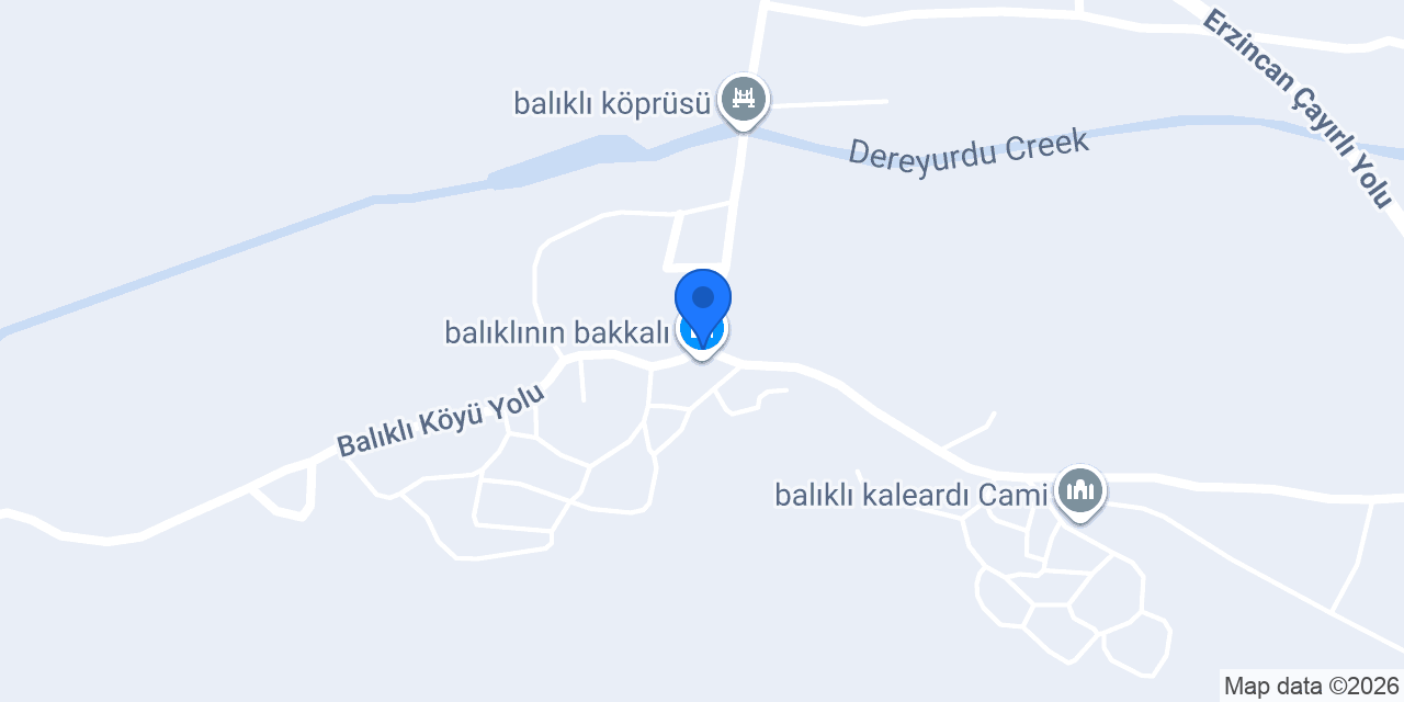 Balıklı Köyü Muhtarlığı konumu