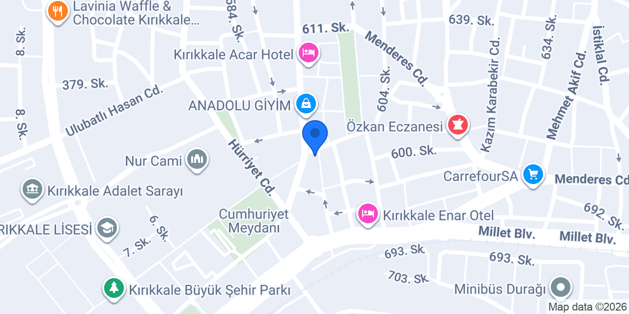 Avukat Üzeyir Pekdoğan konumu