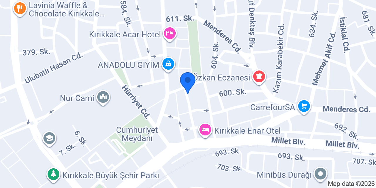 Çizgi Kırtasiye konumu