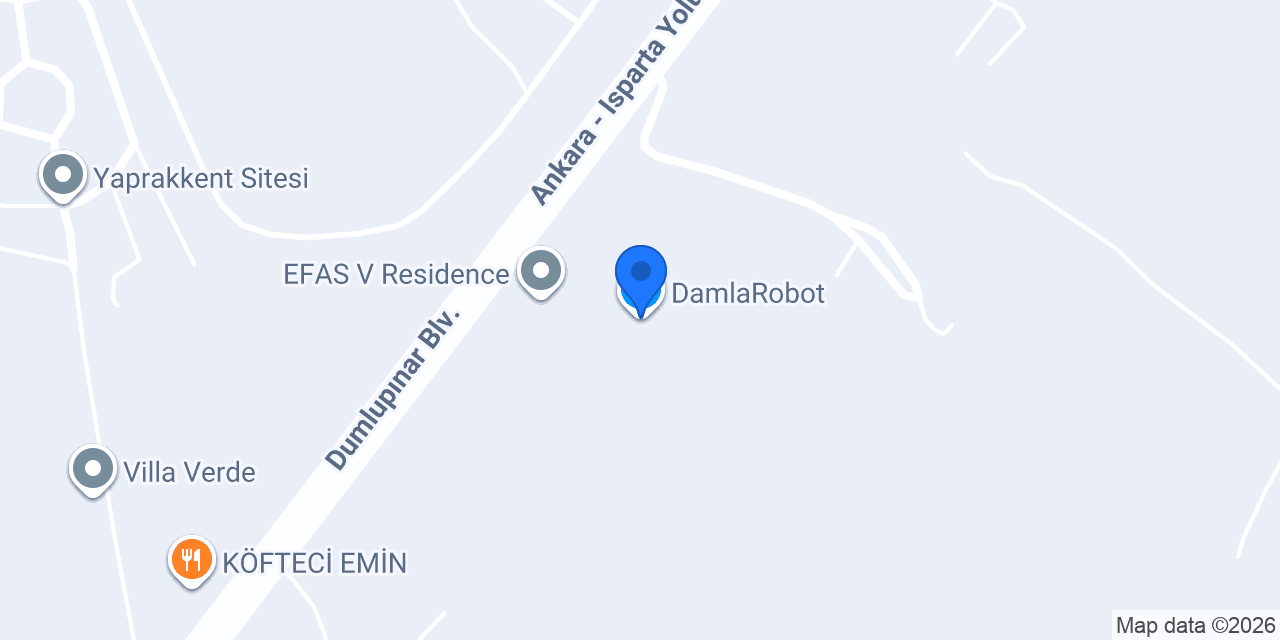 DamlaRobot konumu