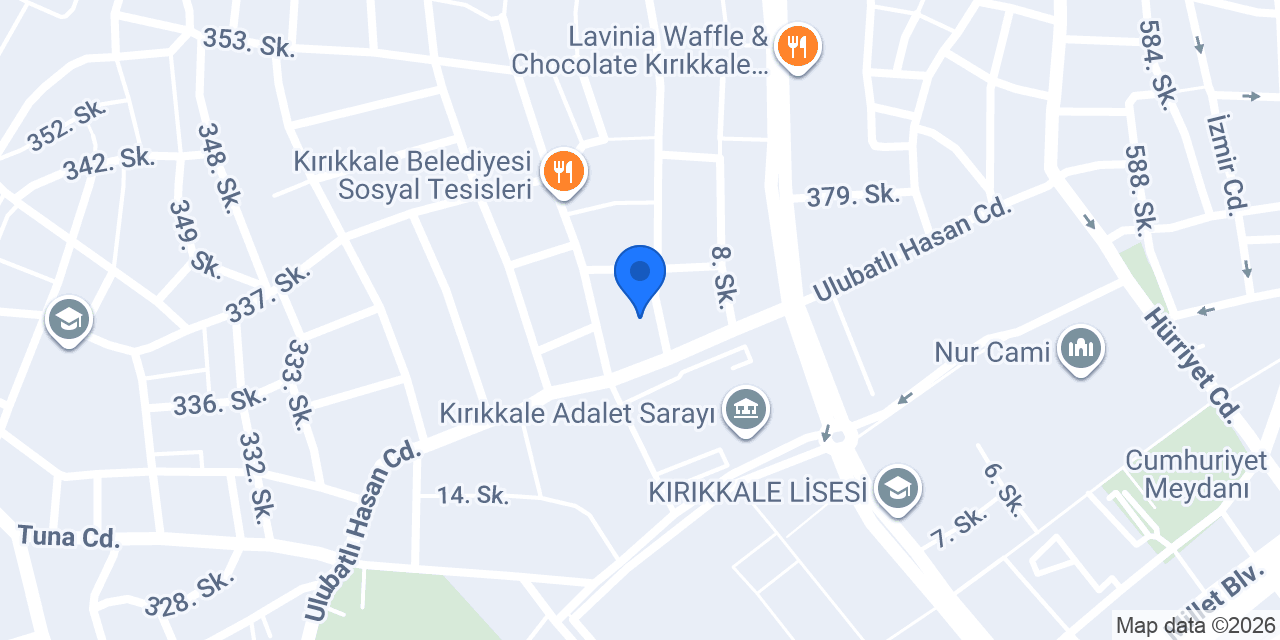 Çağlayan Saz Evi konumu