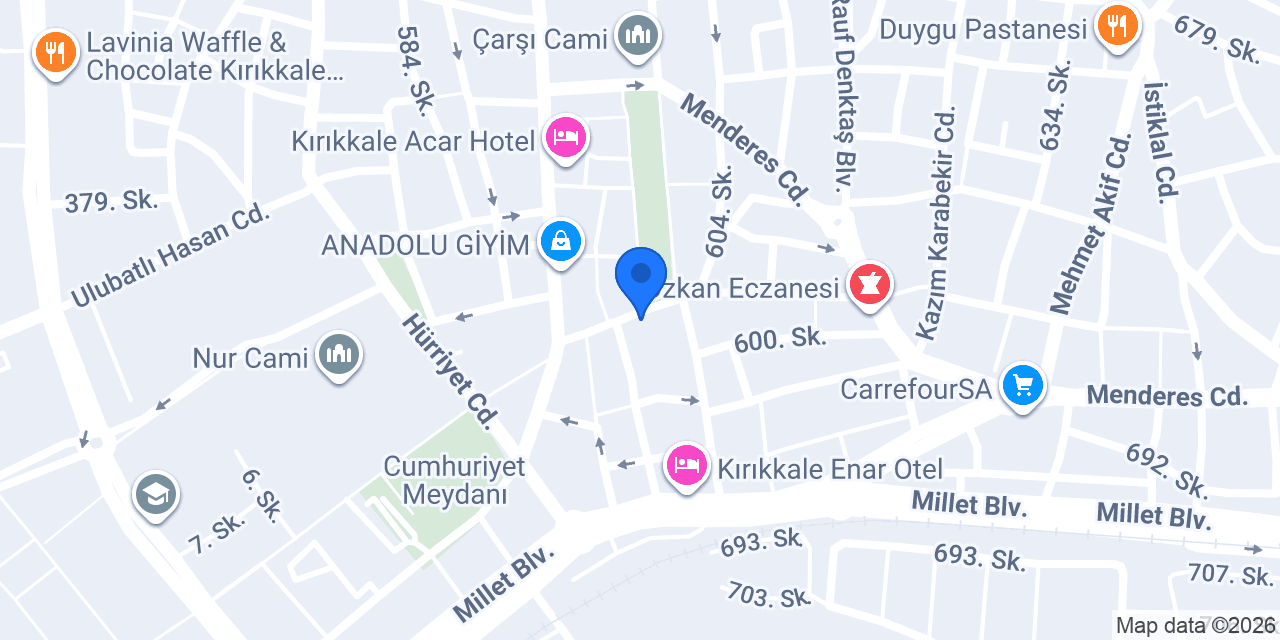 CEZAYİR TURİZİM konumu