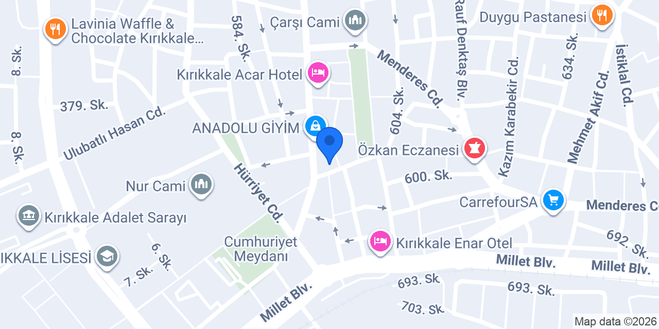 Baloğlu Eczanesi konumu