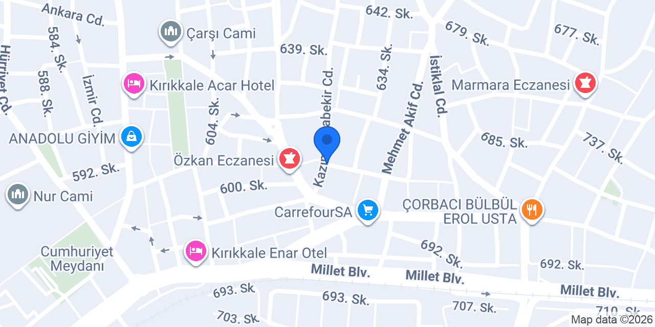 KERVAN OFSET MATBAACILIK konumu