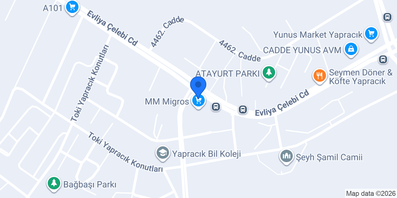 Euroby Group Turizm konumu