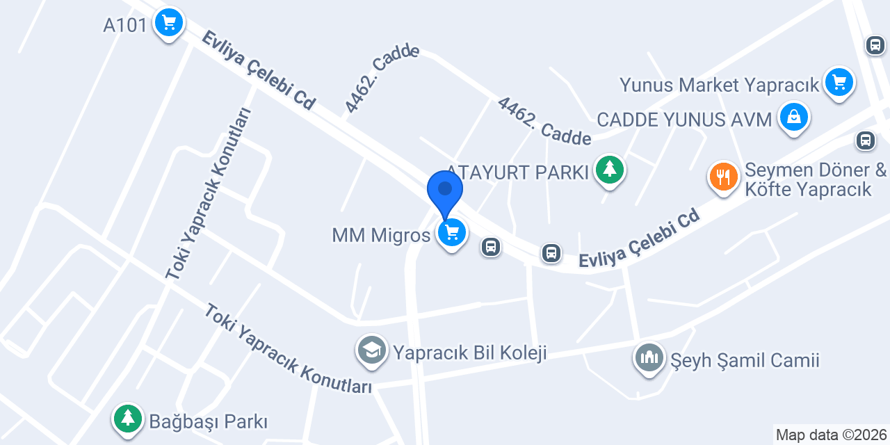 K&M Erkek Berberi konumu