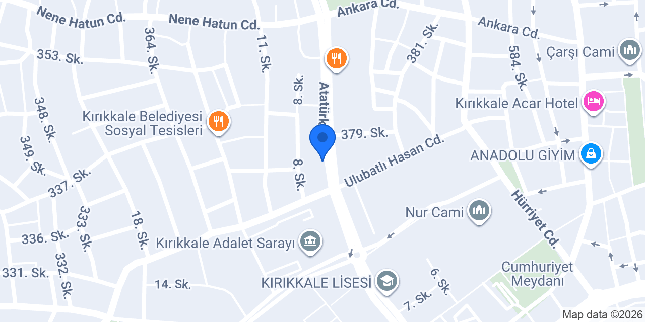 Kahramanmaraş Nardo Dondurmaları konumu