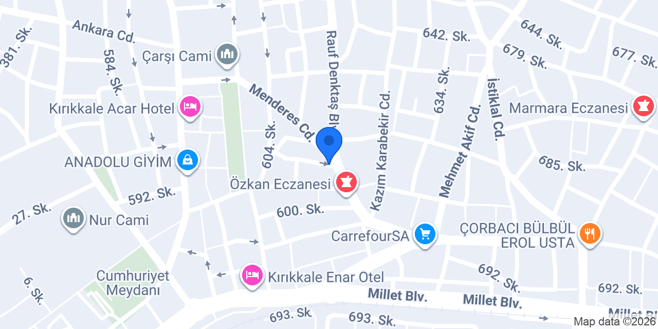 Yöndemli Mobilya konumu