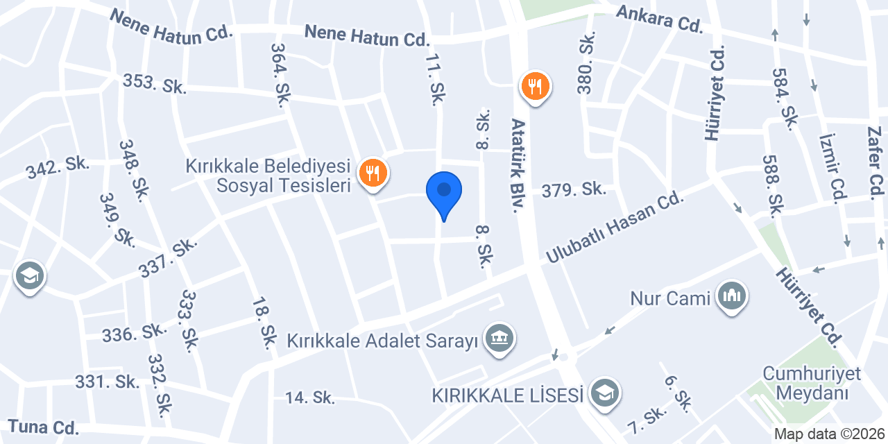 Zengin Veteriner Kliniği konumu