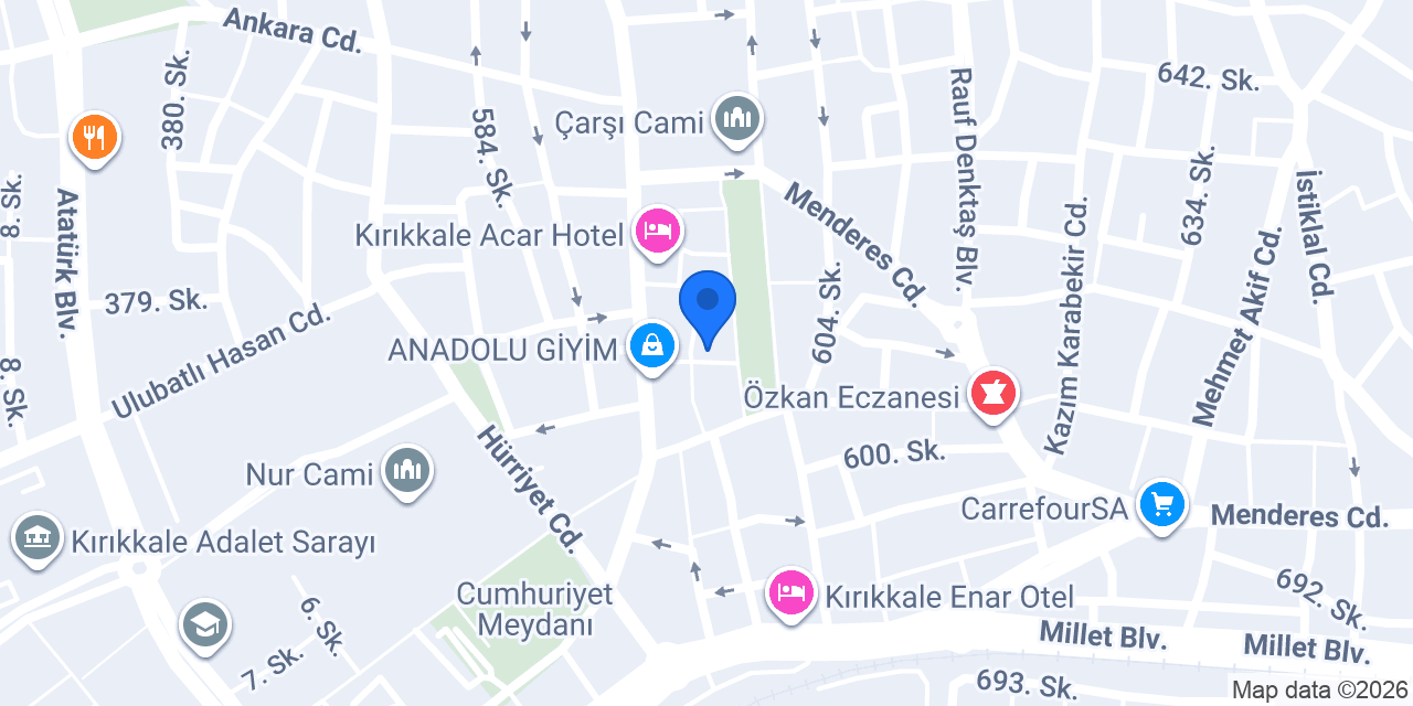 Gamepark Playstation Kırıkkale konumu