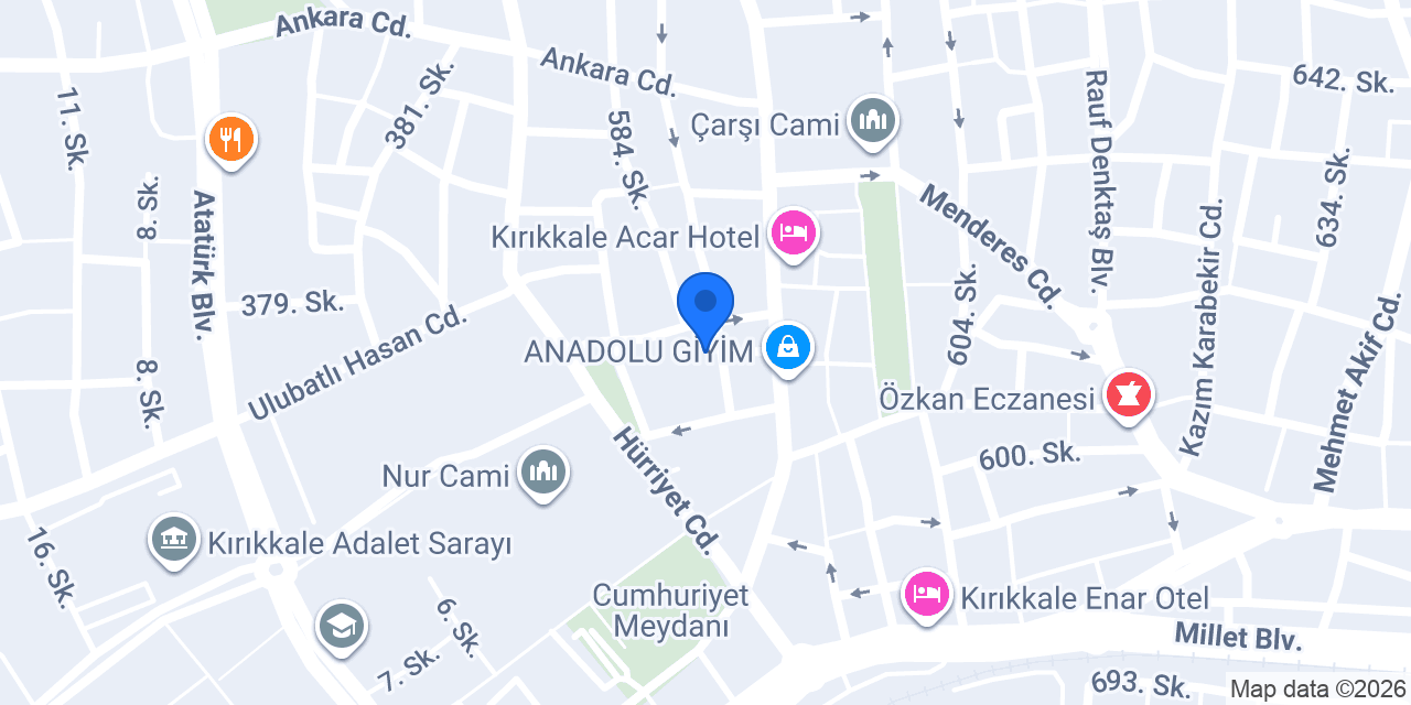 GÖZTEPE GRUP İNŞAAT konumu